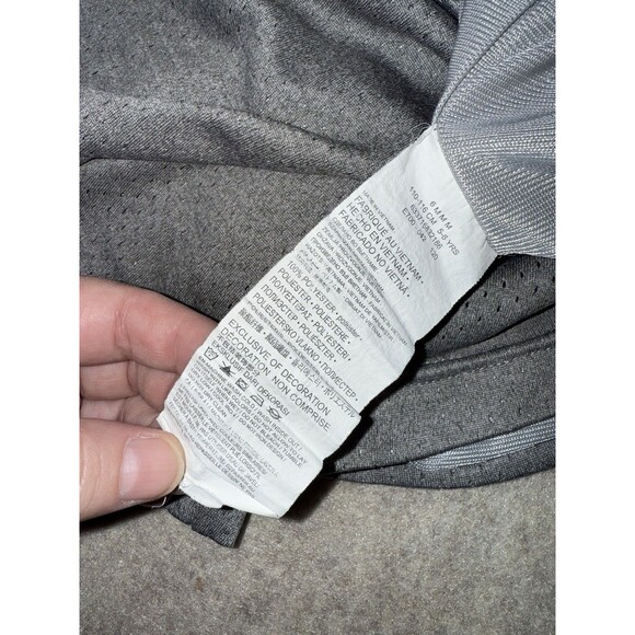 Nike Boys Size 6 Mesh Gym Shorts Gray - Picture 4 of 5